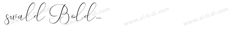 0swald Bold字体转换